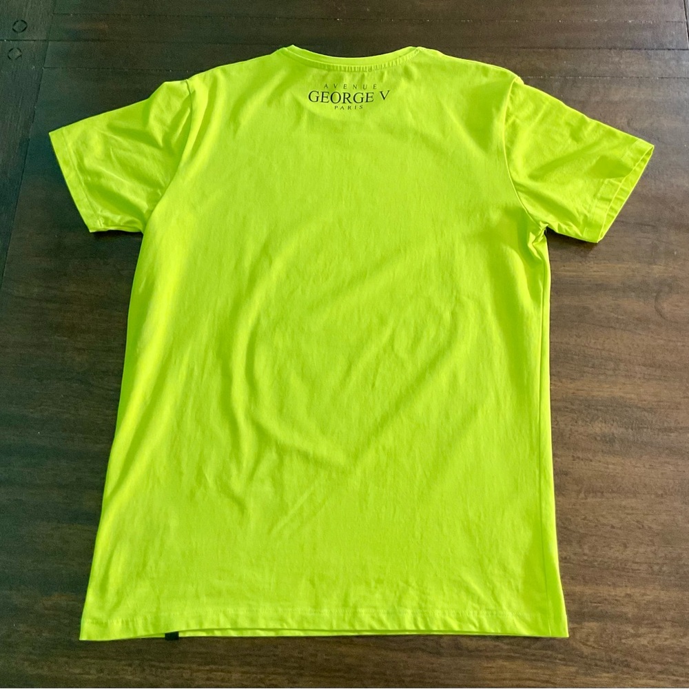 Avenue George V Paris Men's T-Shirt Size Large Used Good Condition - Picture 8 of 9